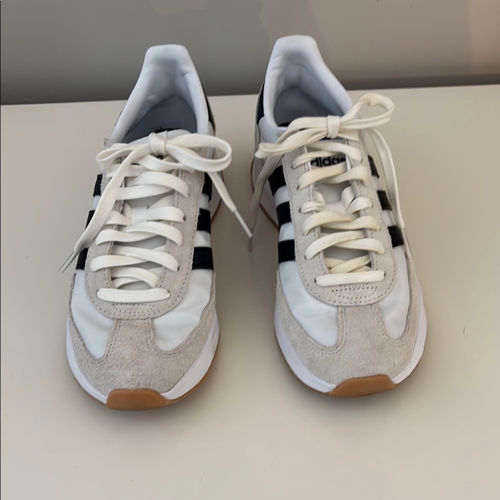 White and Black Sneakers